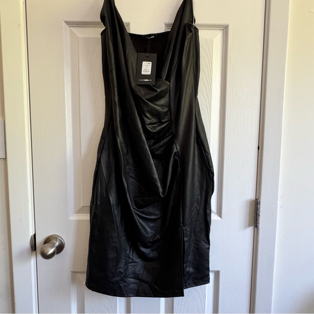 Fashion Nova Bodycon Mini Dress NWT black dress Vegas bachelorette party 2X